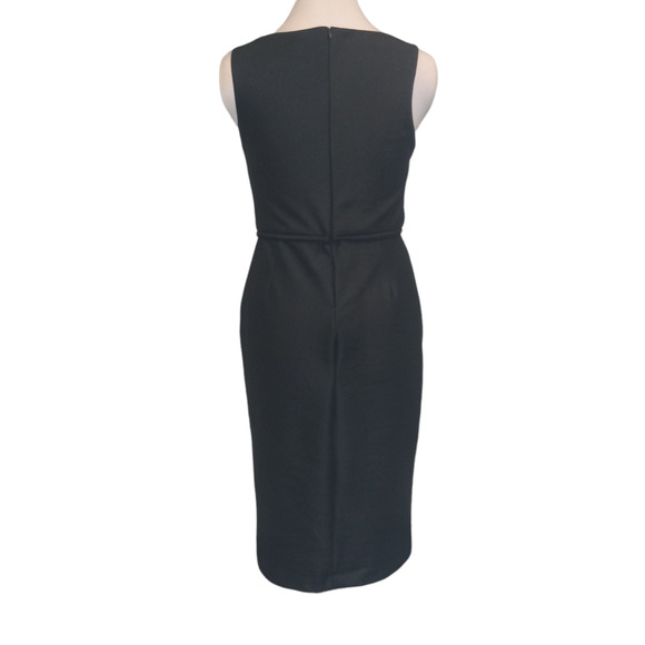 Zara Sleeveless Little Black Dress LBD Medium - Picture 3 of 5